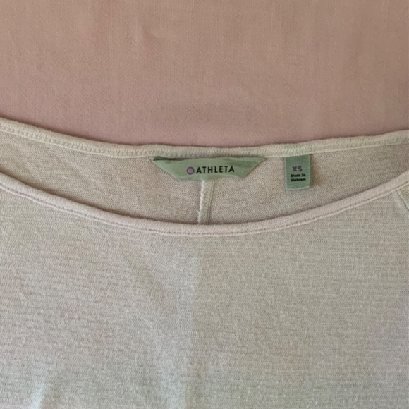 Pink Athleta Long-sleeved Top (XS) - Picture 3 of 3